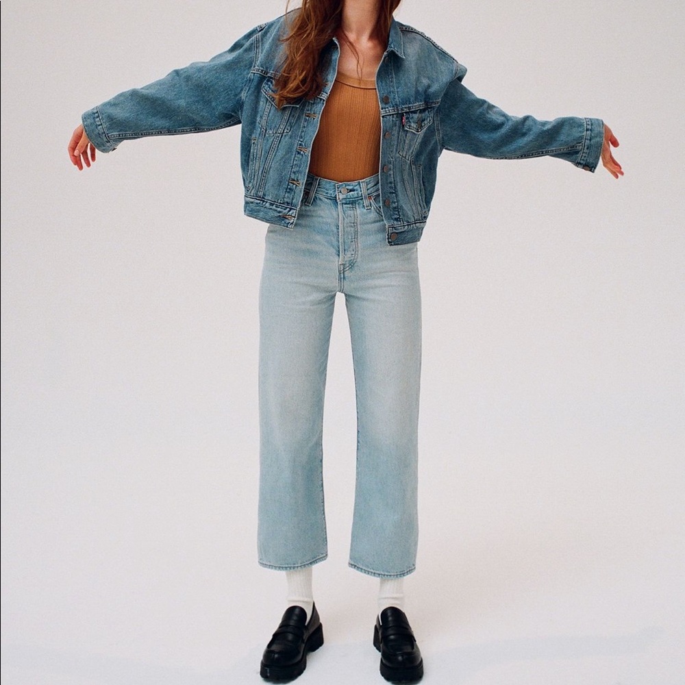 Levi’s Ribcage Ankle Jean, Size: 27